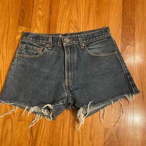 Levi's Cut Off Jean Shorts Size Size 28